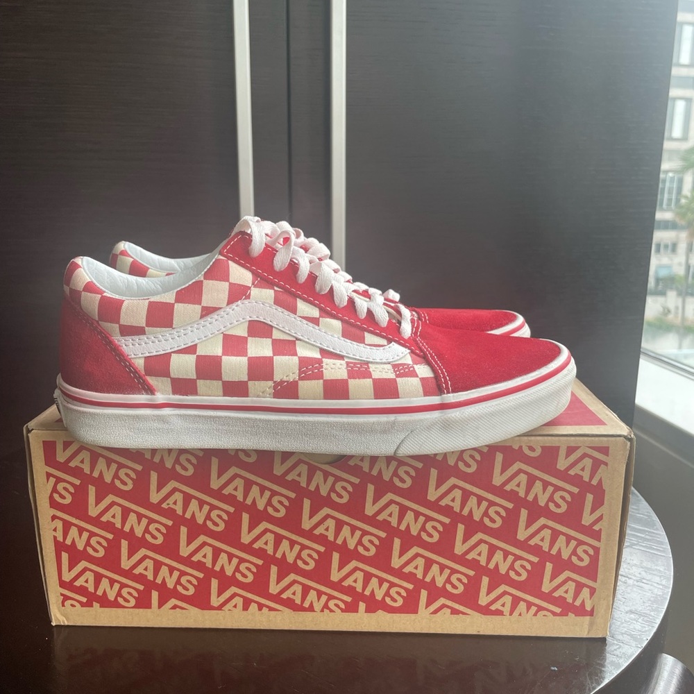 Checkered Vans